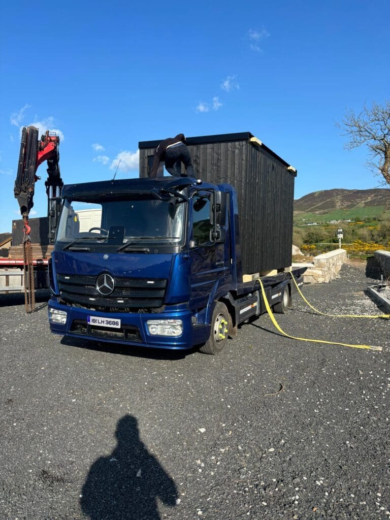 Portable cabin transport service in Armagh