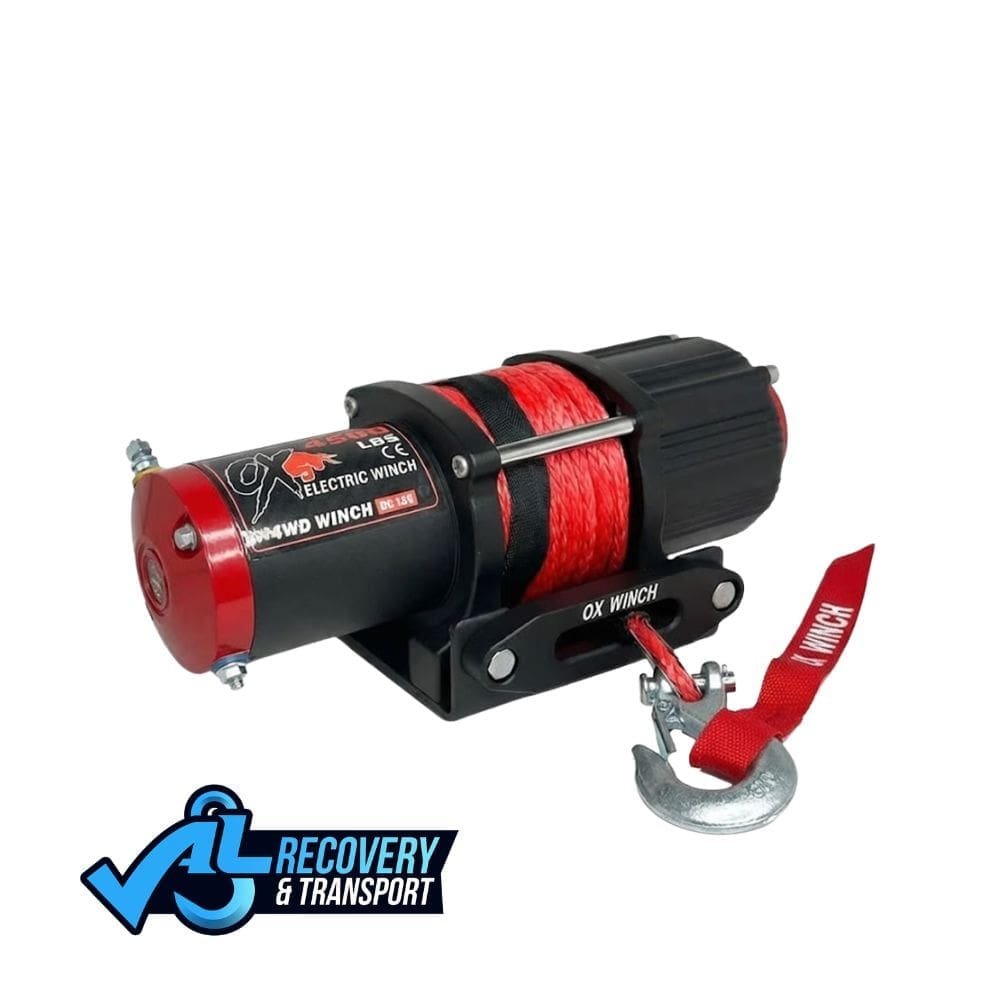 4,500lb Synthetic Rope Recovery Winch